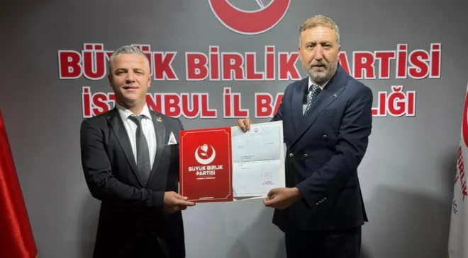 BBP Şişli Teşkilatında Yeni Bir Dönem: Recep Hakkı Çakır Şişli İlçe Başkanı