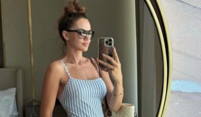 Fahriye Evcen’in Yaz Tatili Bodrum’dan İstanbul’a Dönüş