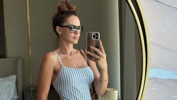 Fahriye Evcen’in Yaz Tatili Bodrum’dan İstanbul’a Dönüş